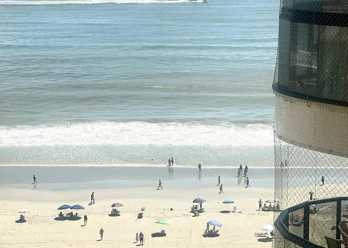 Apto 2 Suites, Tudo Novo, Na Avenida Atlantica, Pe Na Areia E Com Vista Mar